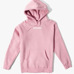 Pink glossier hoodie